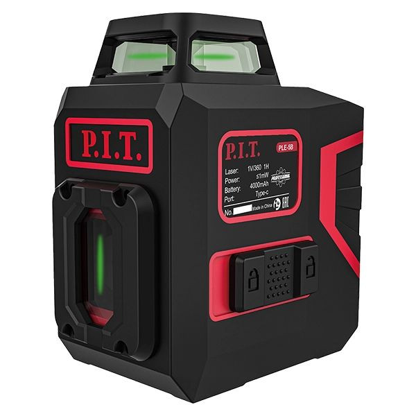تراز لیزری سبز شارژی P.I.T مدل PLE-5B