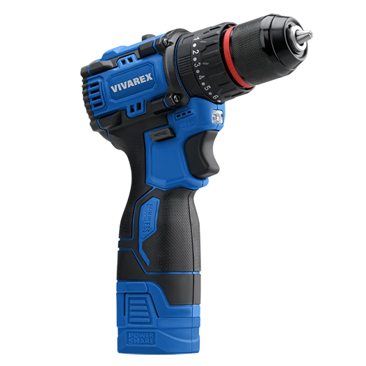 دریل شارژی ٢ باطری براشلس VR1608-BLX ویوارکس