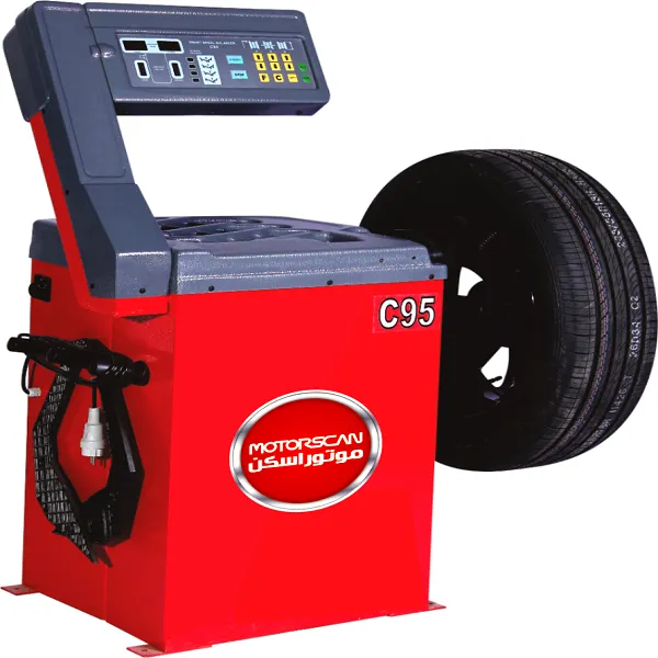بالانس چرخ دیجیتالی مدل +C95 موتور اسکن