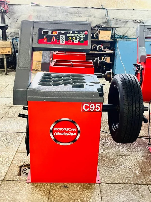 بالانس چرخ دیجیتالی مدل +C95 موتور اسکن